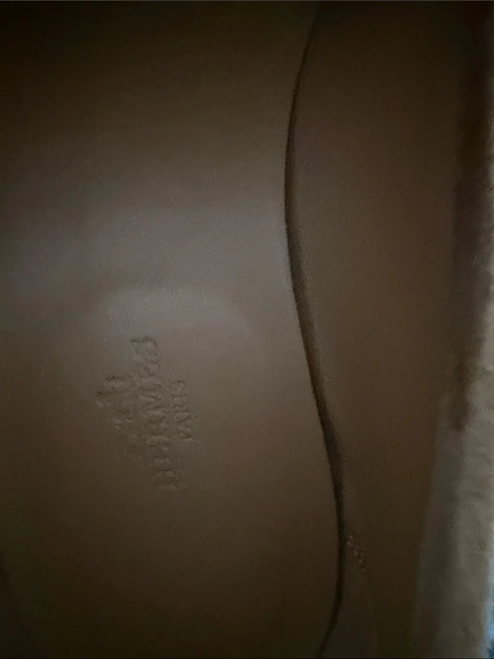 Hermes men’s suede